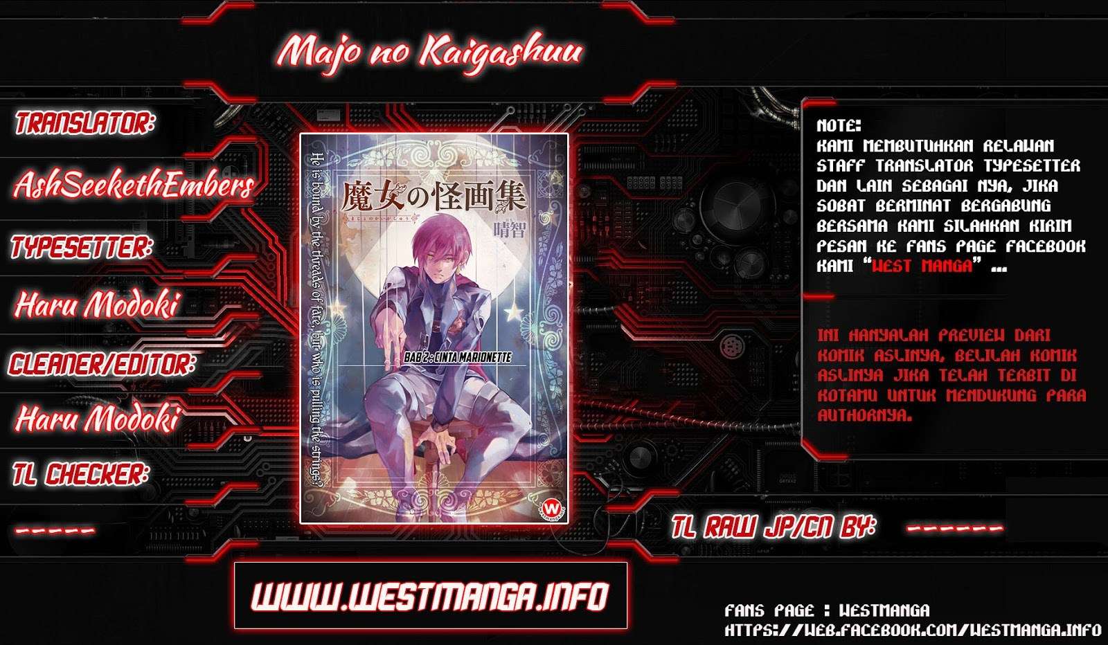 Baca Manga Majo no Kaigashuu Chapter 2 Gambar 2