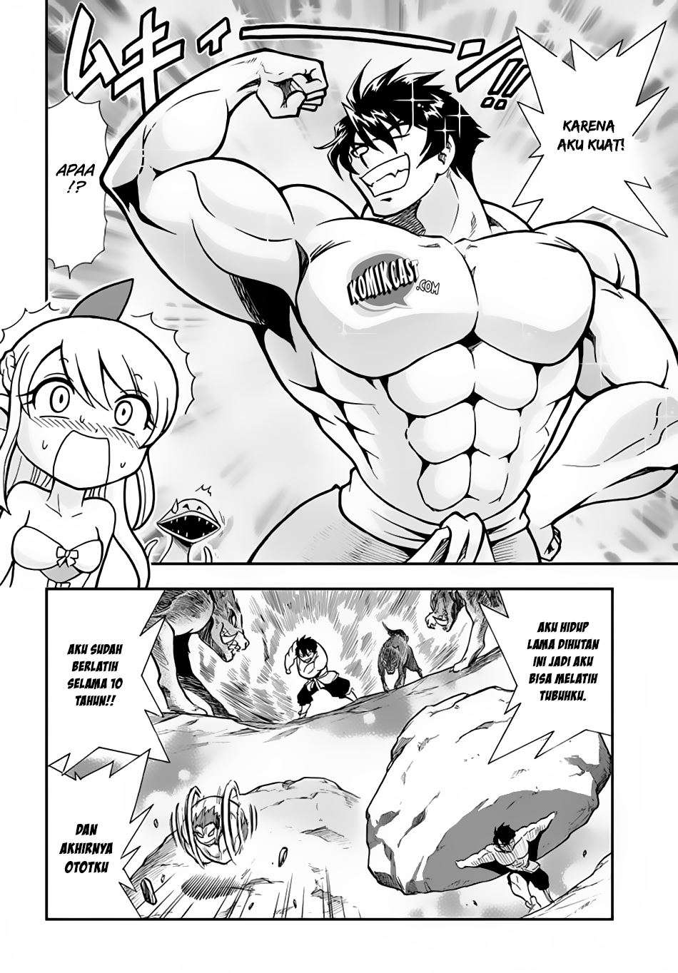 Mahou? Sonna Koto yori Kinniku da! Chapter 1 Gambar 17