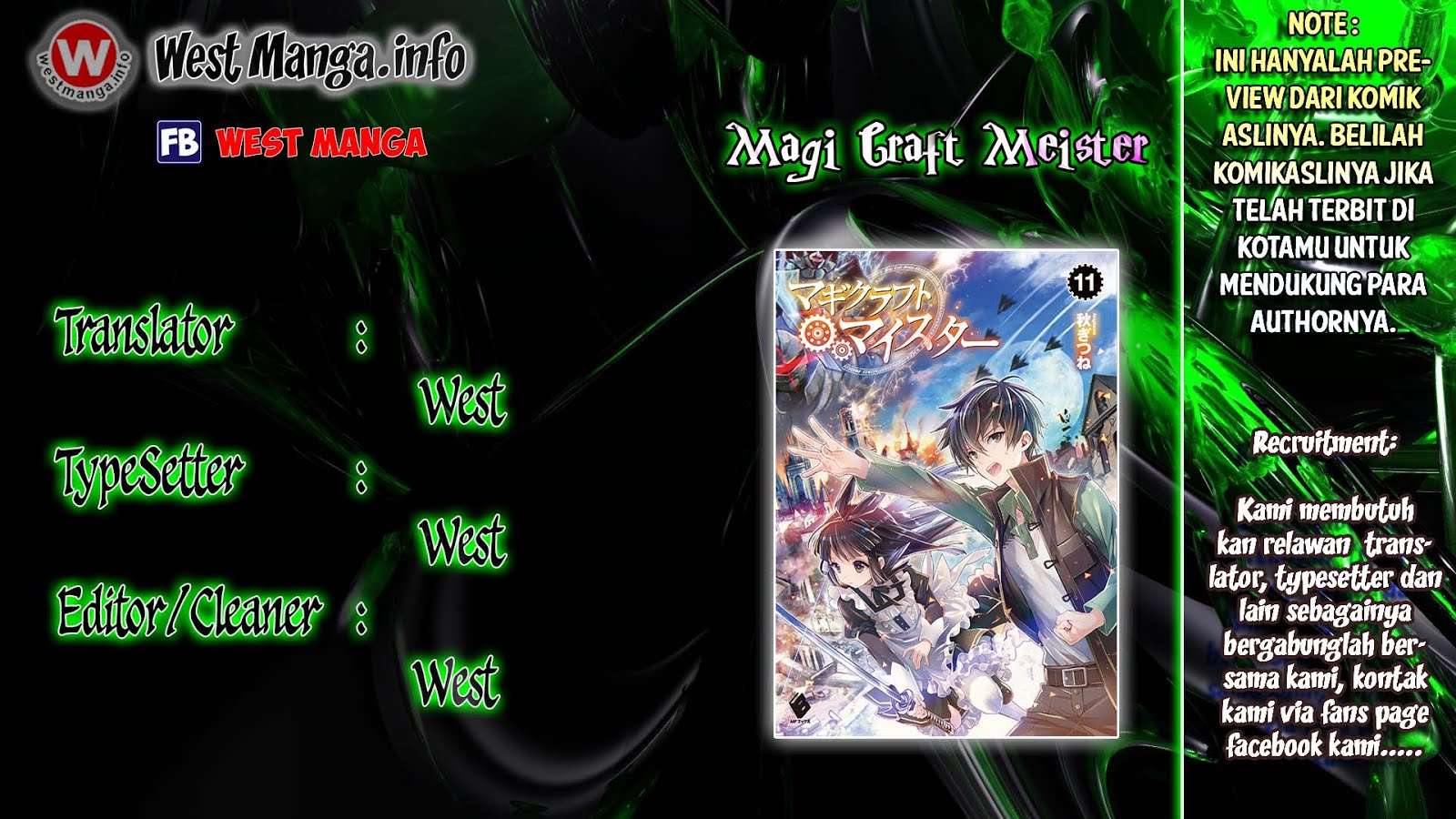 Baca Komik Magi Craft Meister Chapter 7 Gambar 1