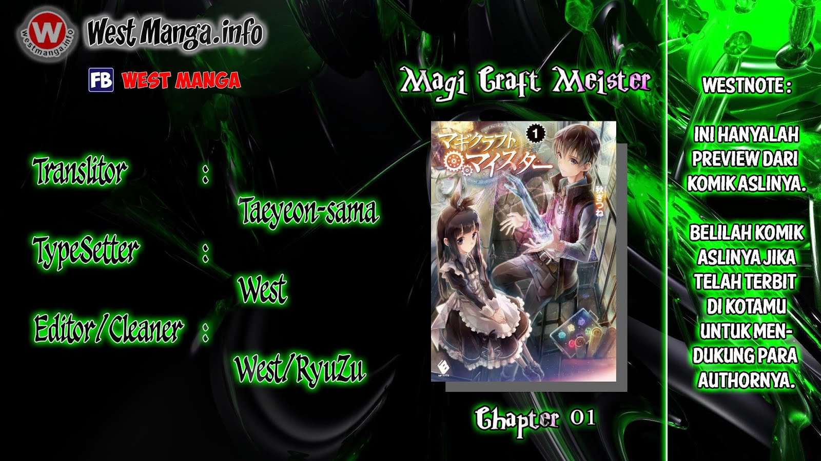 Baca Komik Magi Craft Meister Chapter 1 Gambar 1