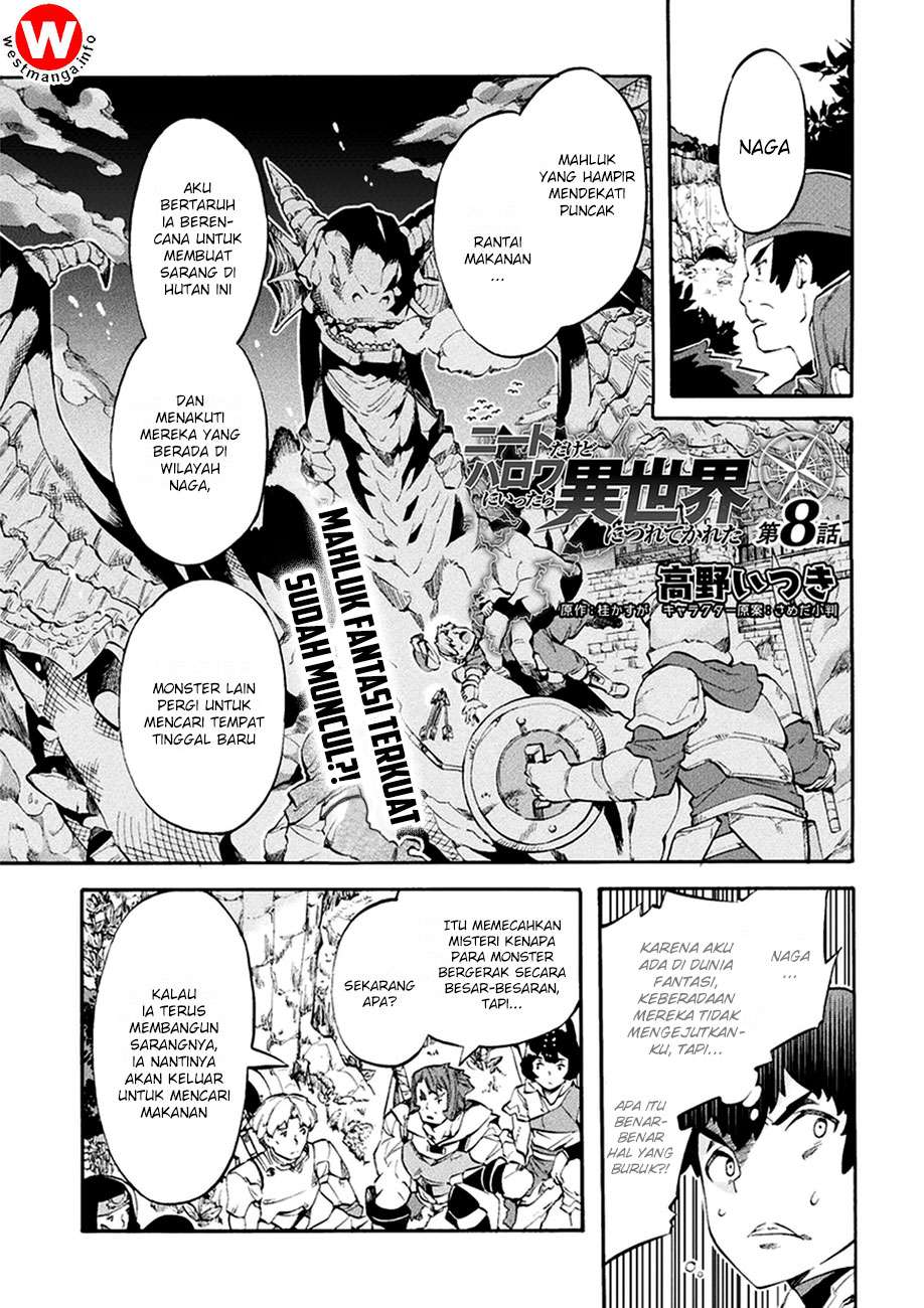 Baca Manga NEET dakedo Hello Work ni Ittara Isekai ni Tsuretekareta Chapter 8 Gambar 2
