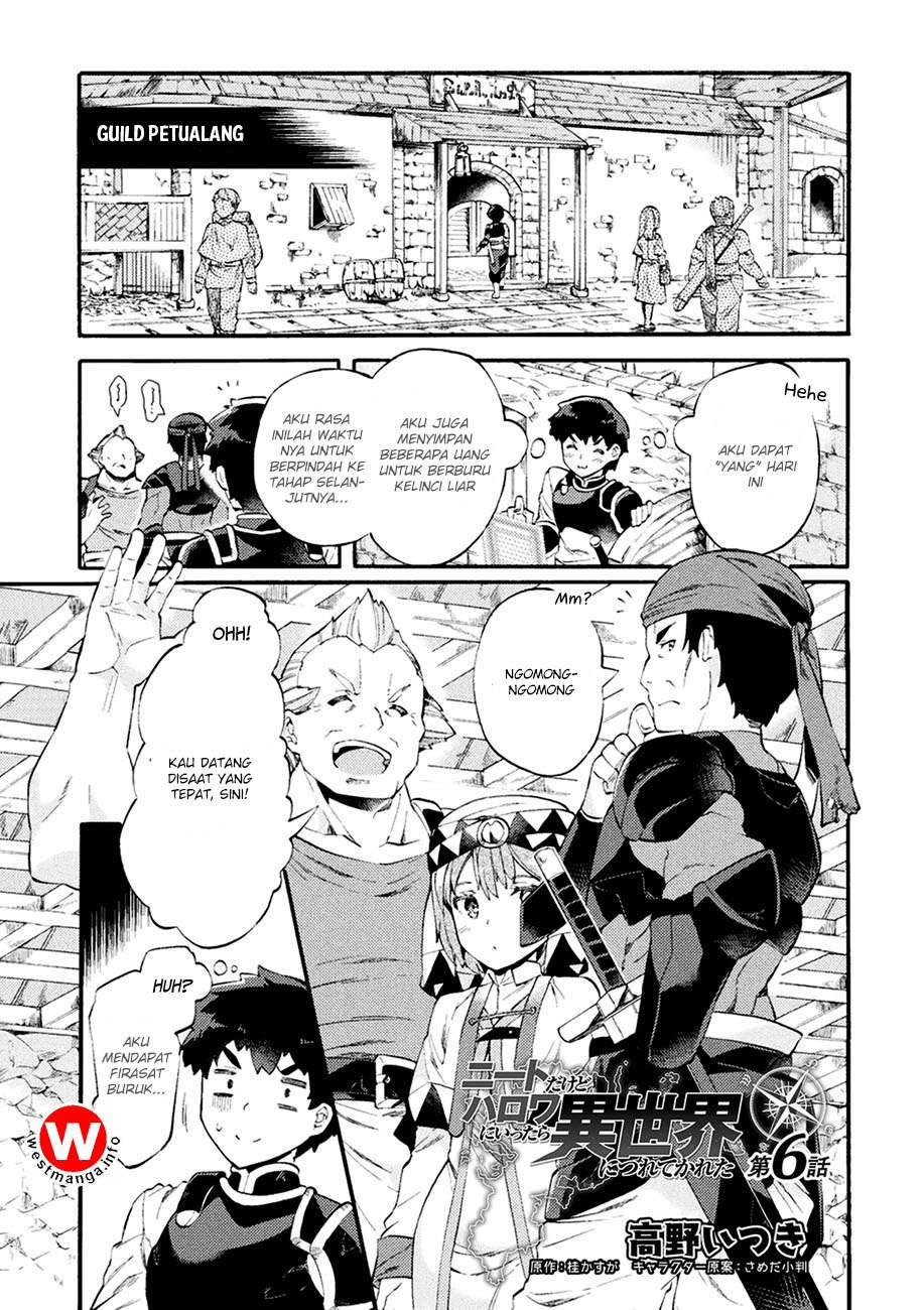 Baca Manga NEET dakedo Hello Work ni Ittara Isekai ni Tsuretekareta Chapter 6 Gambar 2