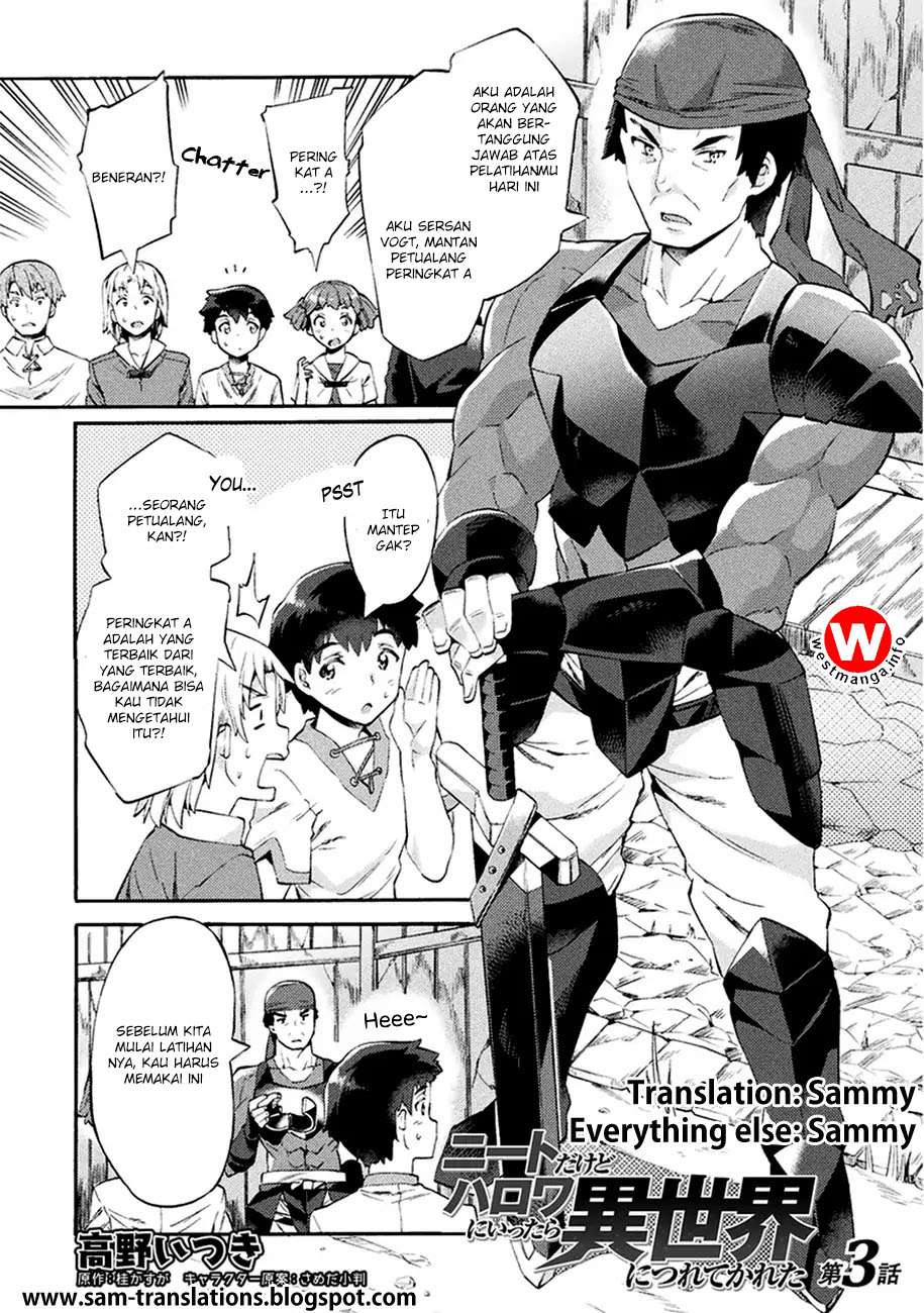 NEET dakedo Hello Work ni Ittara Isekai ni Tsuretekareta Chapter 3 Gambar 3