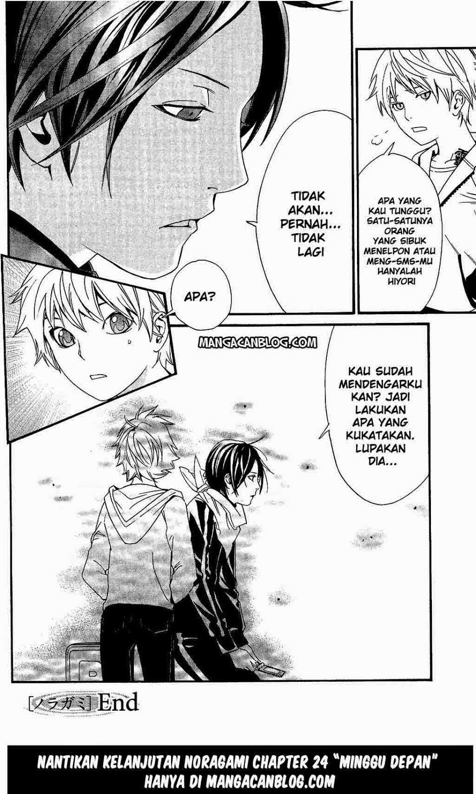 Noragami Chapter 23 Gambar 44