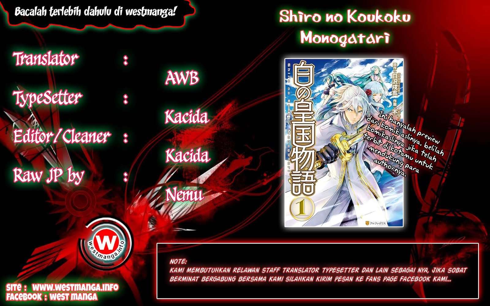 Baca Manga Shiro no Koukoku Monogatari Chapter 57 Gambar 2