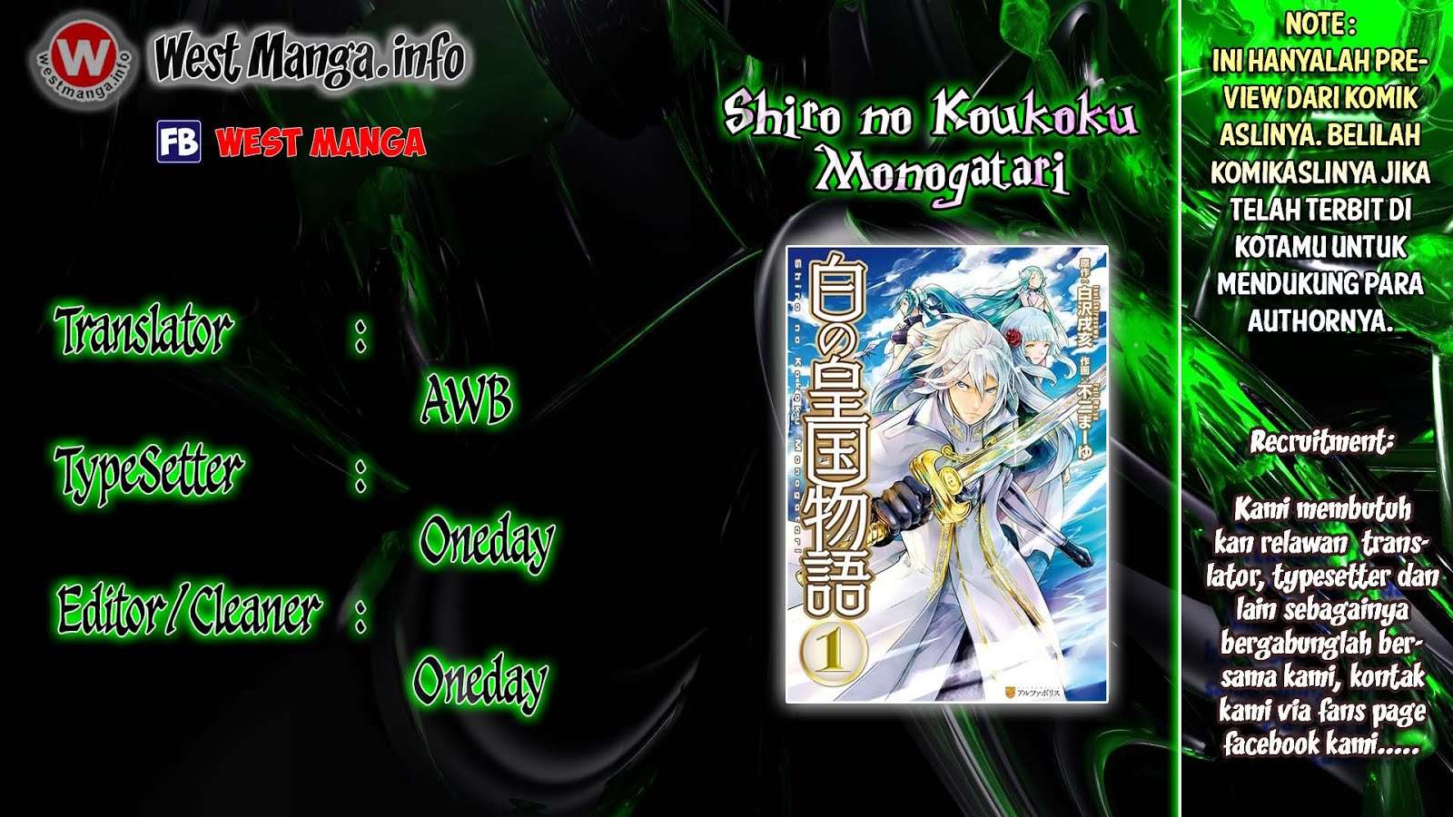 Baca Komik Shiro no Koukoku Monogatari Chapter 55 Gambar 1
