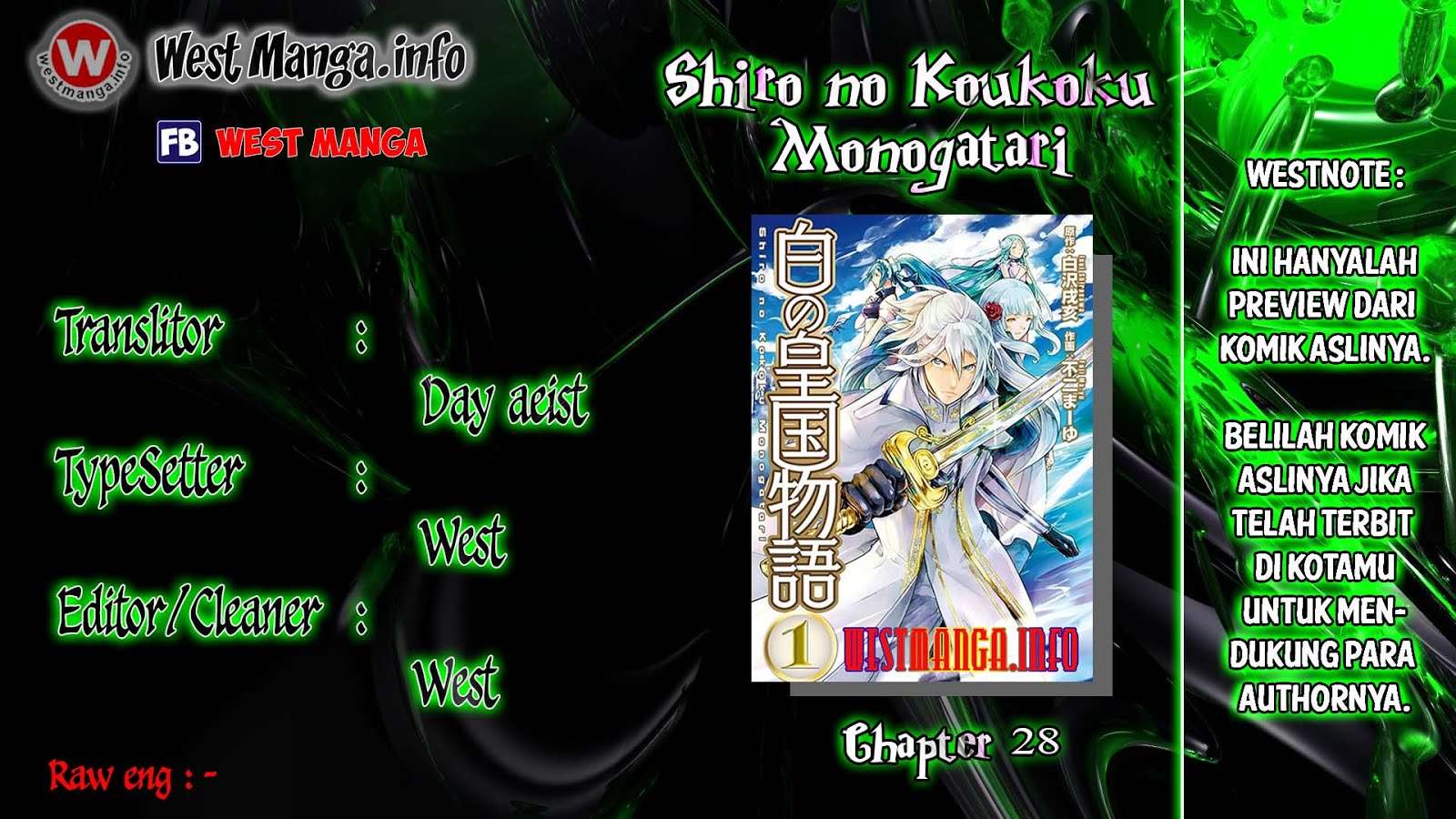Baca Manga Shiro no Koukoku Monogatari Chapter 28 Gambar 2