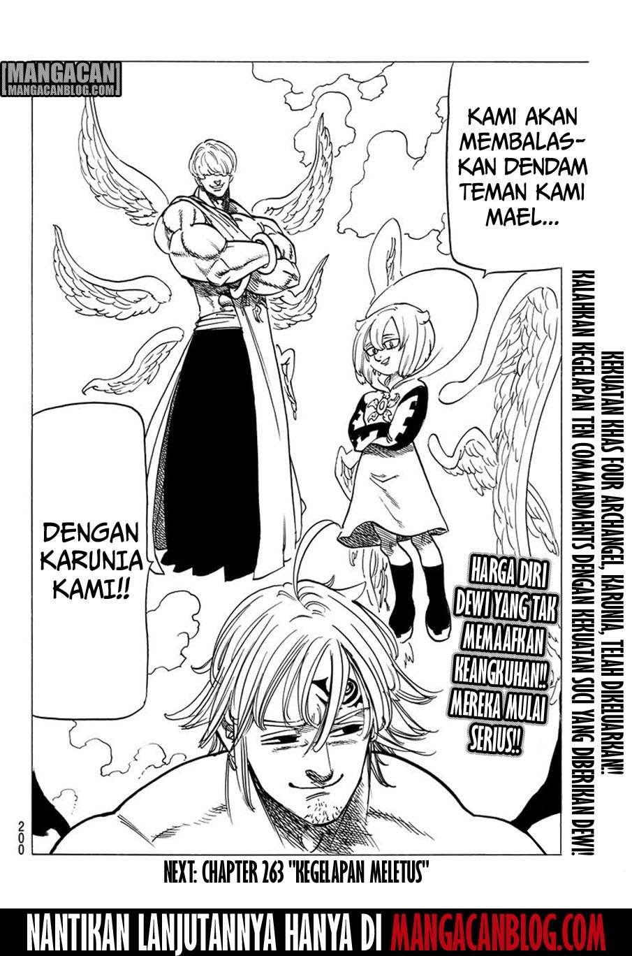 Nanatsu no Taizai Chapter 262 Gambar 19