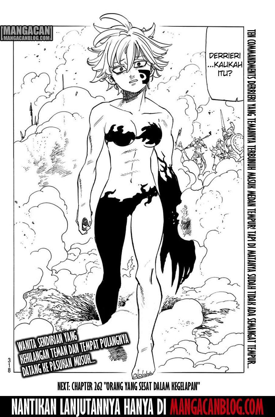 Nanatsu no Taizai Chapter 261 Gambar 16