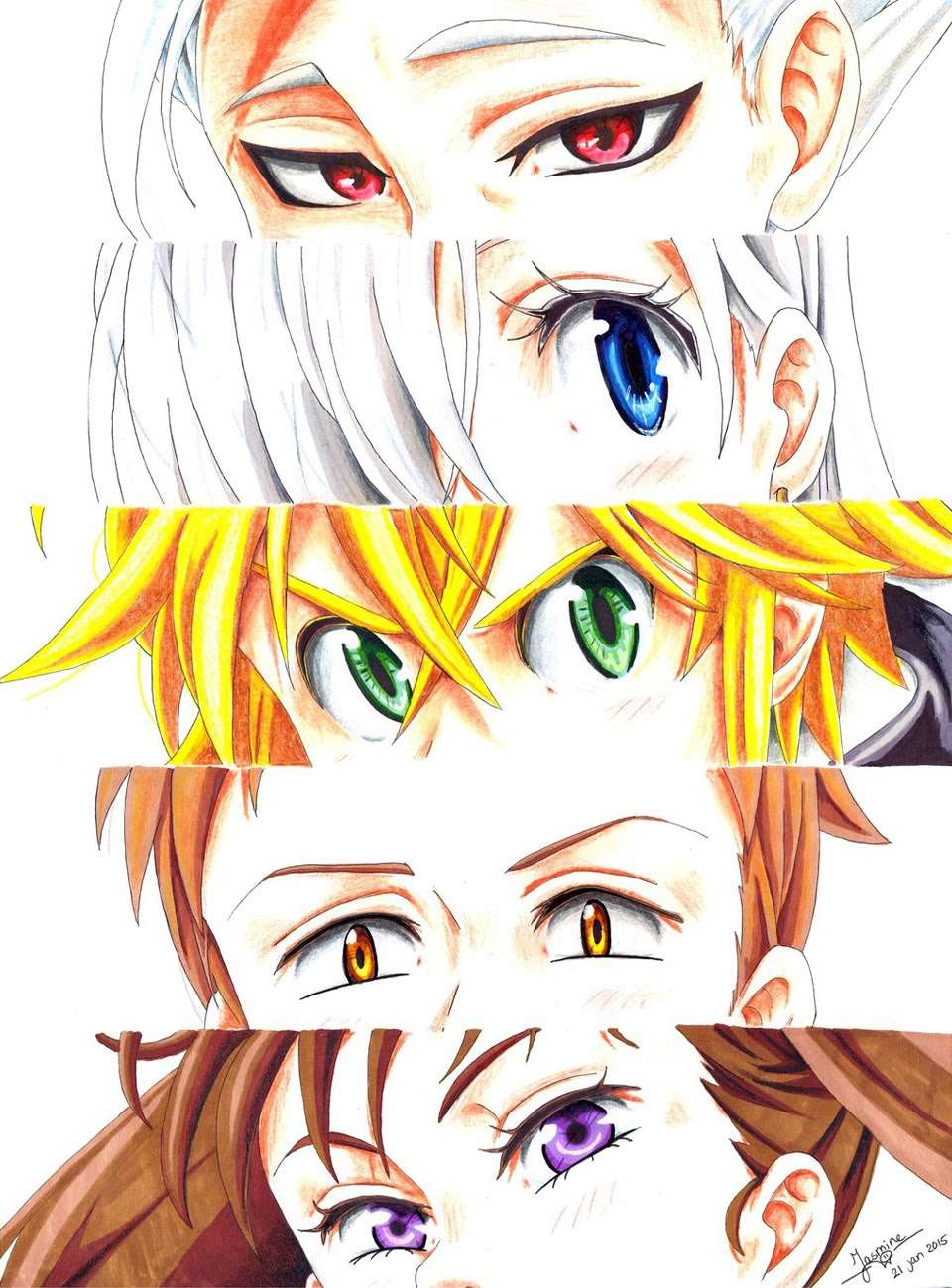 Nanatsu no Taizai Chapter 150 Gambar 22