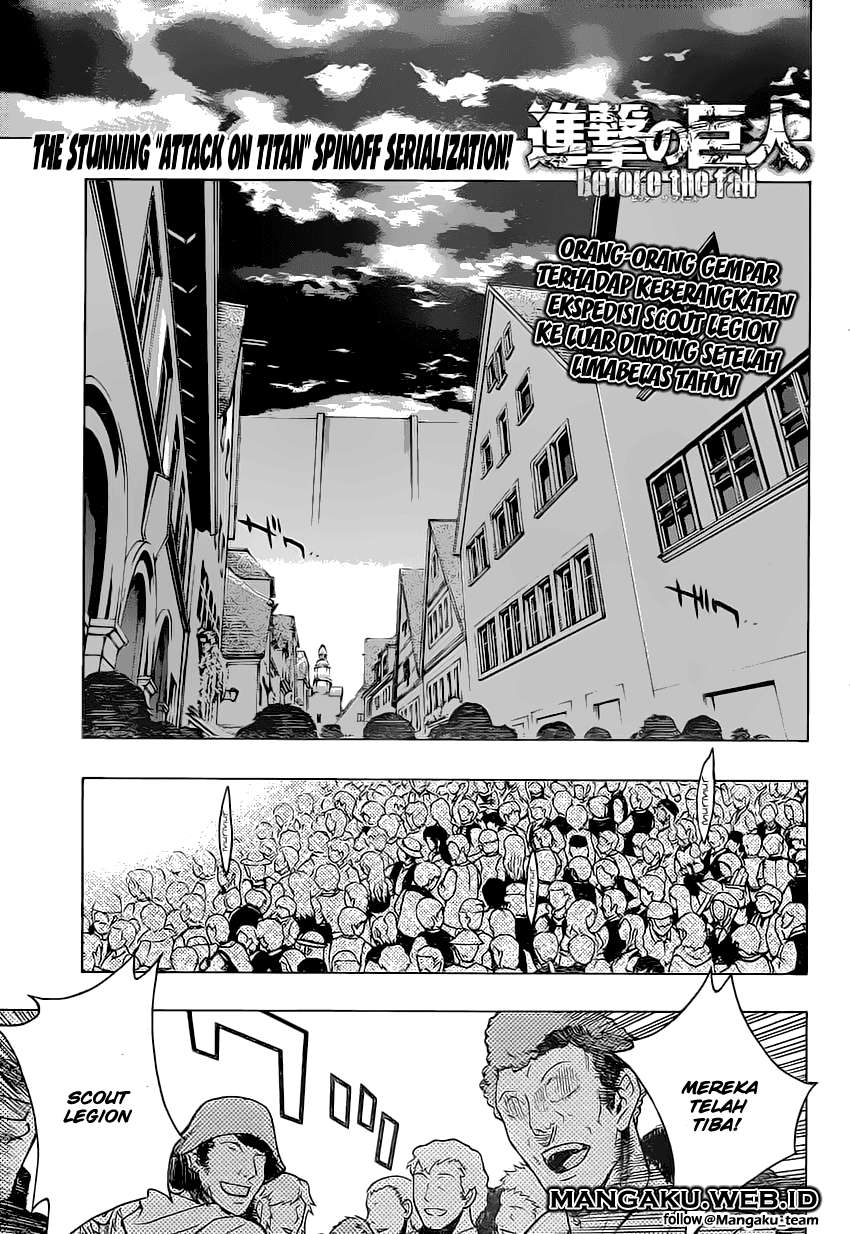 Baca Manga Shingeki no Kyojin – Before the Fall Chapter 6 Gambar 2