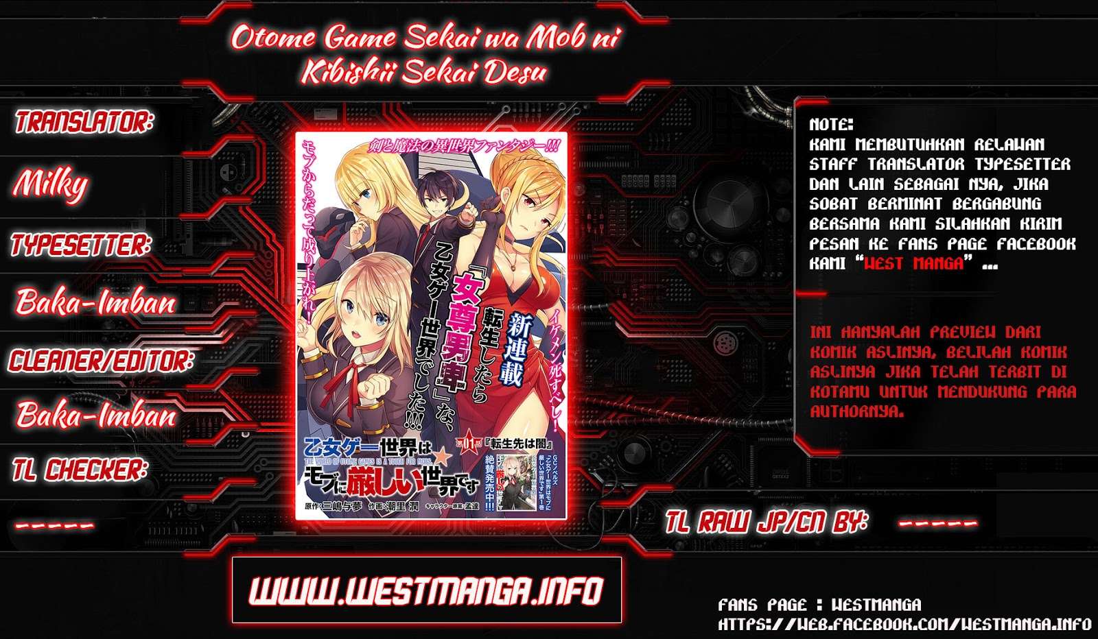 Baca Manga Otome Game Sekai wa Mob ni Kibishii Sekai Desu Chapter 4 Gambar 2
