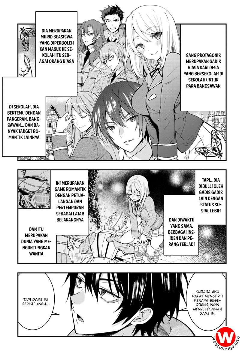 Otome Game Sekai wa Mob ni Kibishii Sekai Desu Chapter 1 Gambar 14