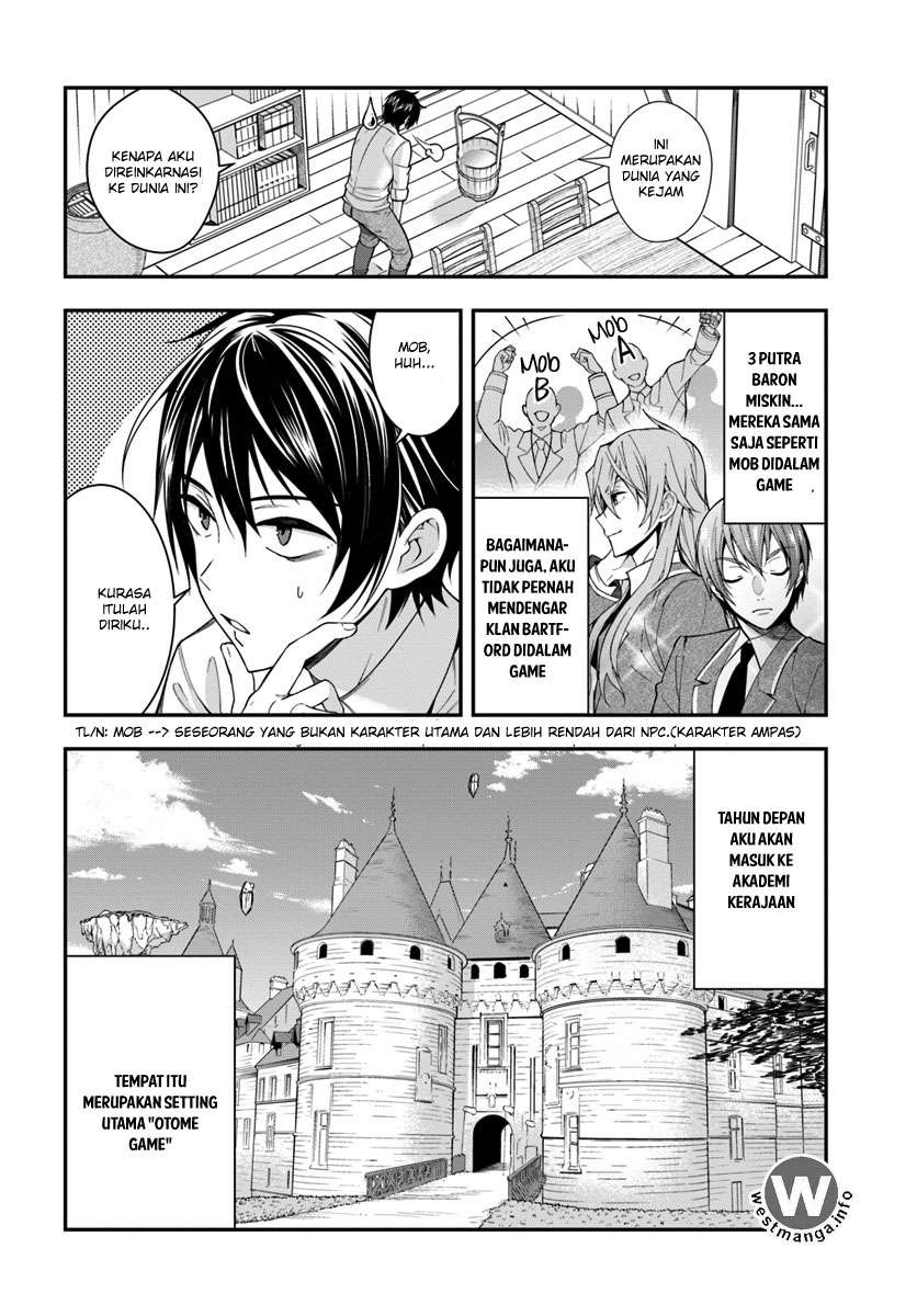 Otome Game Sekai wa Mob ni Kibishii Sekai Desu Chapter 1 Gambar 42