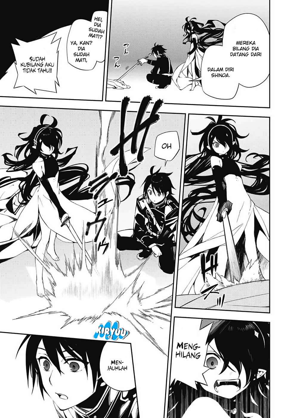 Owari no Seraph Chapter 74 Gambar 16