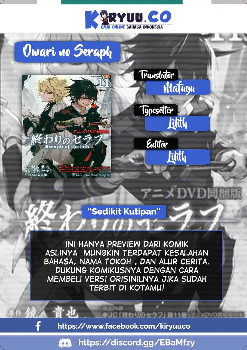 Baca Komik Owari no Seraph Chapter 71 Gambar 1