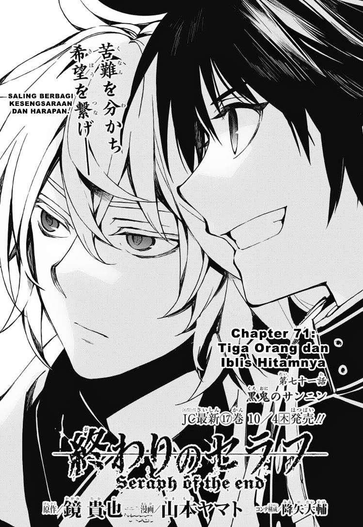 Baca Manga Owari no Seraph Chapter 71 Gambar 2