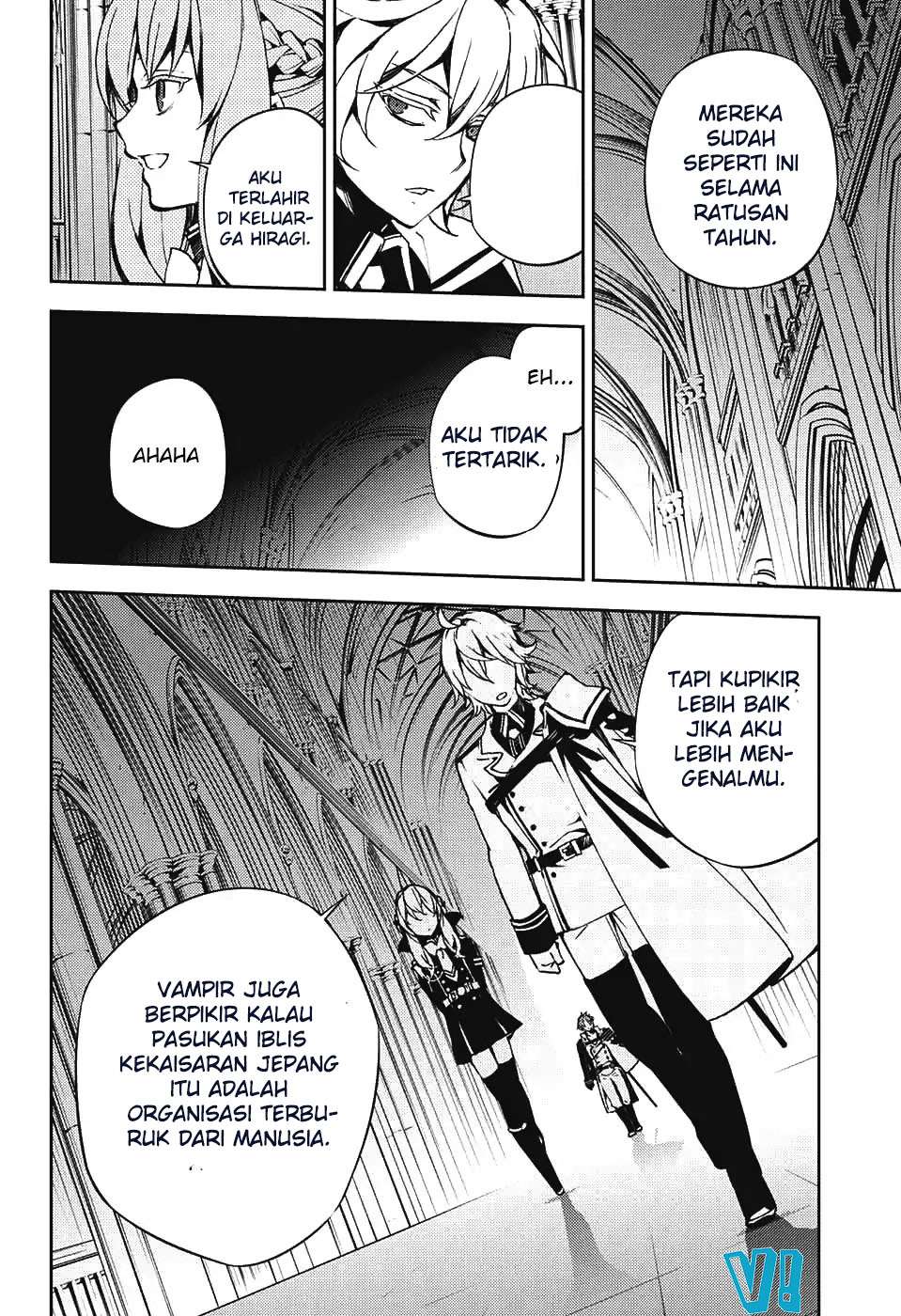 Owari no Seraph Chapter 70 Gambar 32