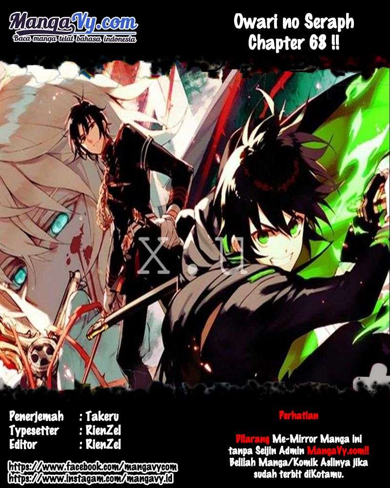 Baca Komik Owari no Seraph Chapter 68 Gambar 1