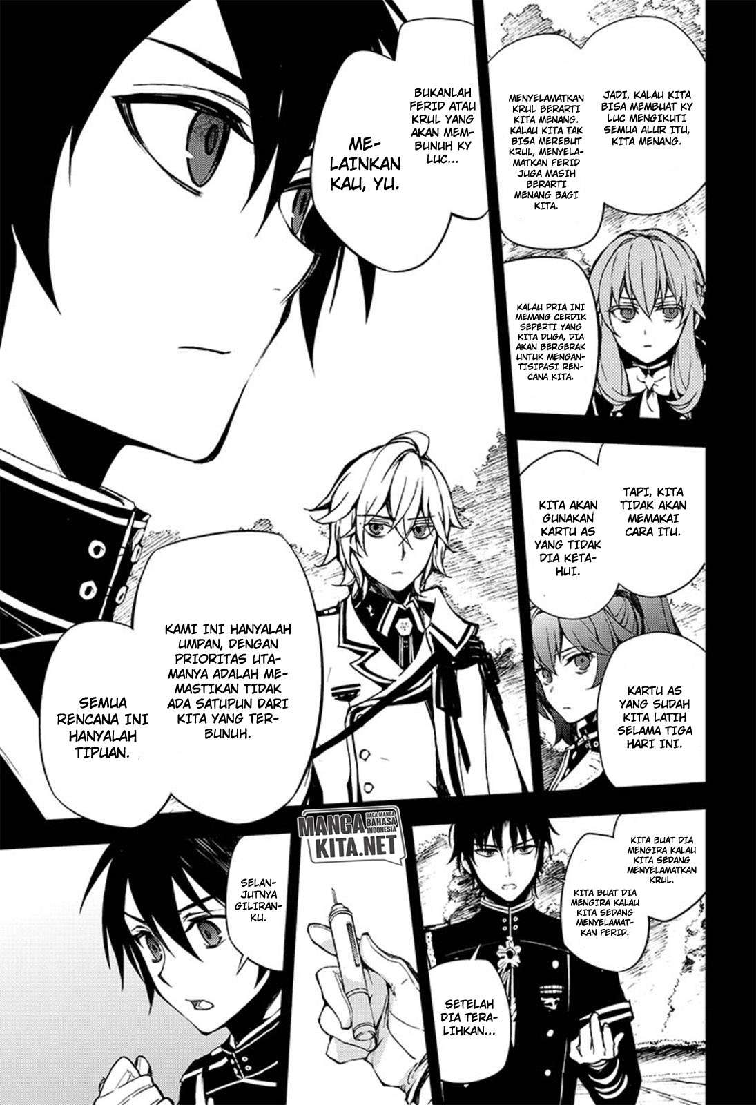 Owari no Seraph Chapter 60 Gambar 14