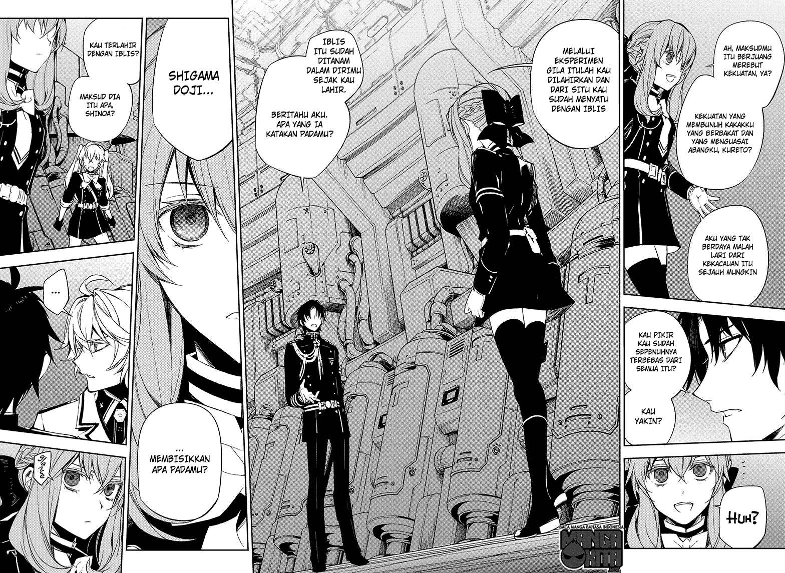 Owari no Seraph Chapter 57 Gambar 11