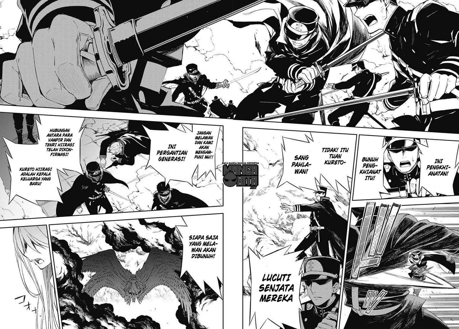 Owari no Seraph Chapter 56 Gambar 37
