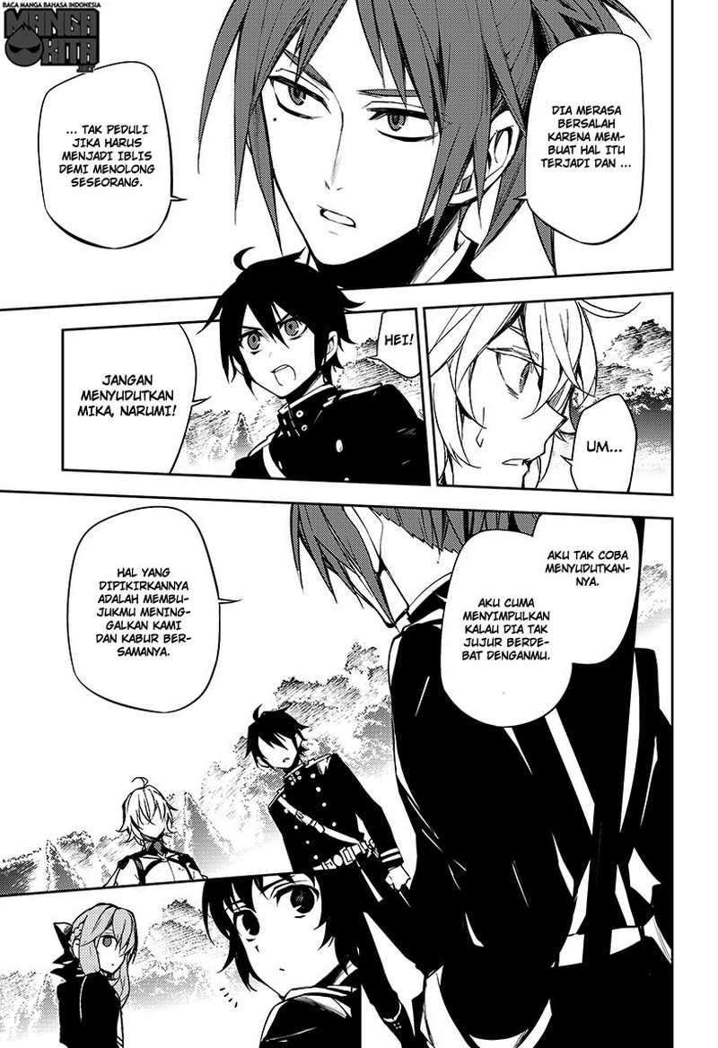 Owari no Seraph Chapter 52 Gambar 14
