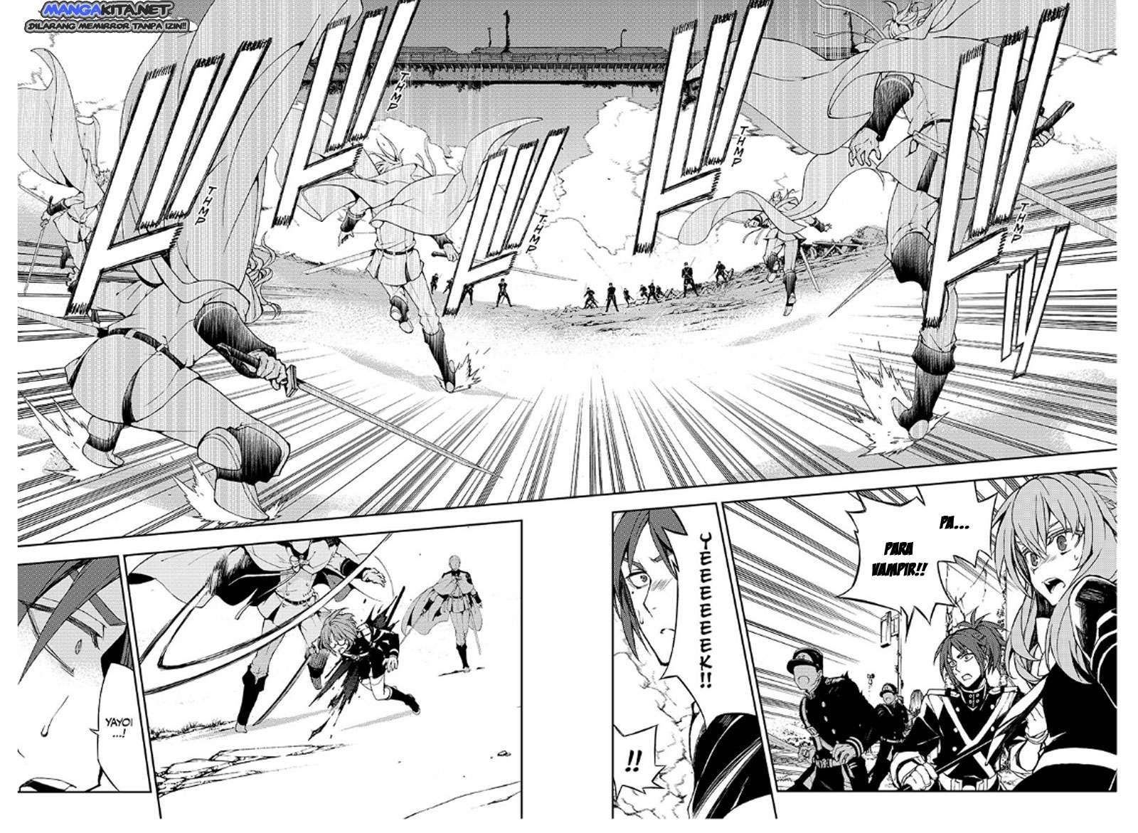 Owari no Seraph Chapter 35 Gambar 39