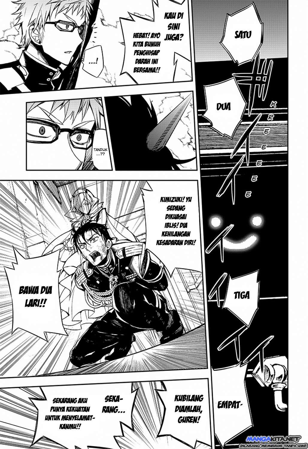 Owari no Seraph Chapter 34 Gambar 26