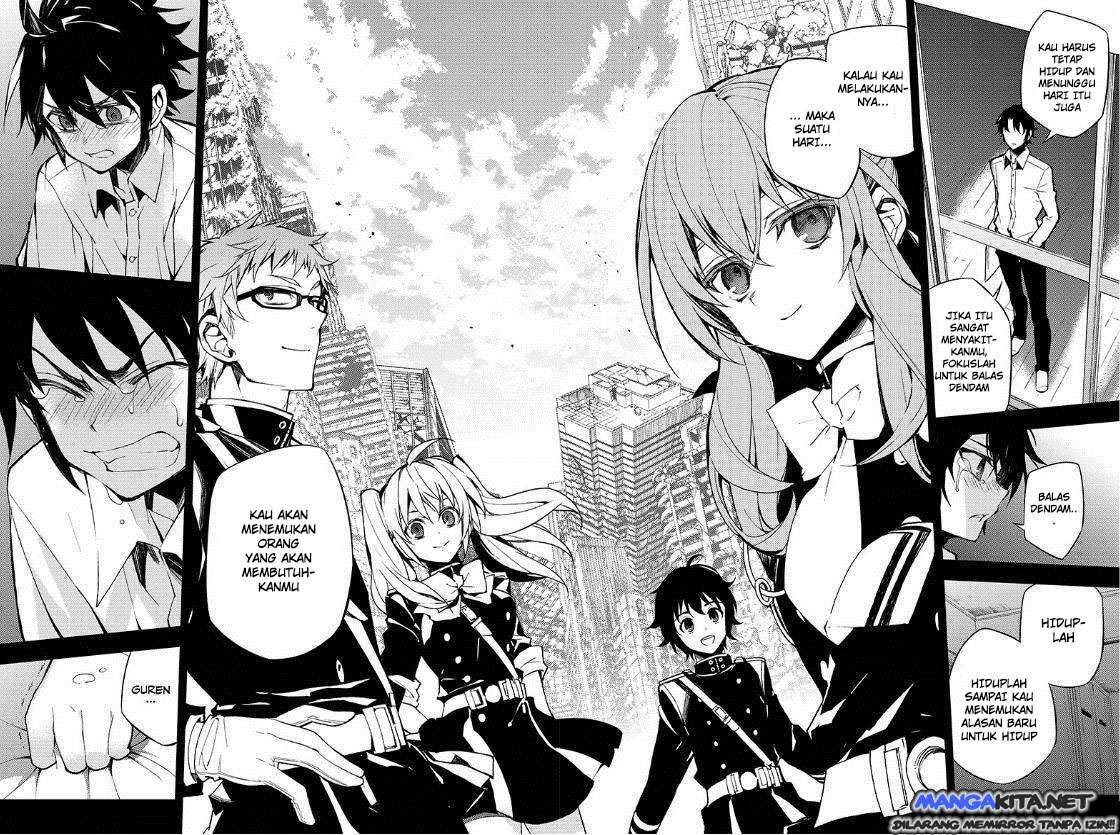 Owari no Seraph Chapter 33 Gambar 36