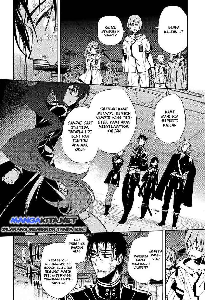 Owari no Seraph Chapter 28 Gambar 35