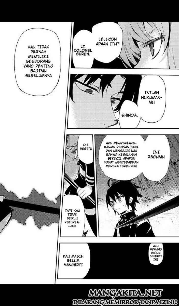 Owari no Seraph Chapter 25 Gambar 31
