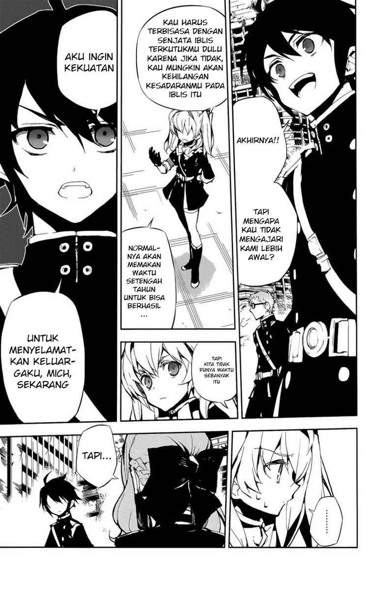Owari no Seraph Chapter 19 Gambar 13