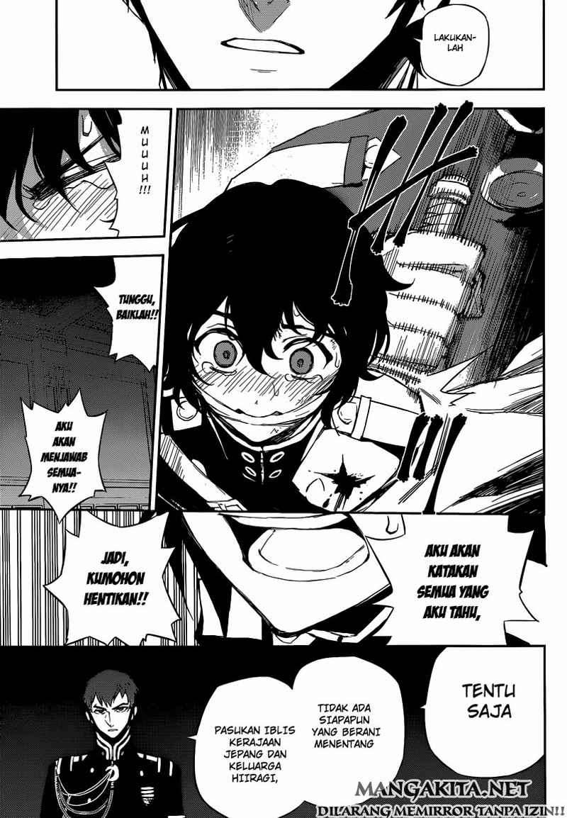 Owari no Seraph Chapter 17 Gambar 29