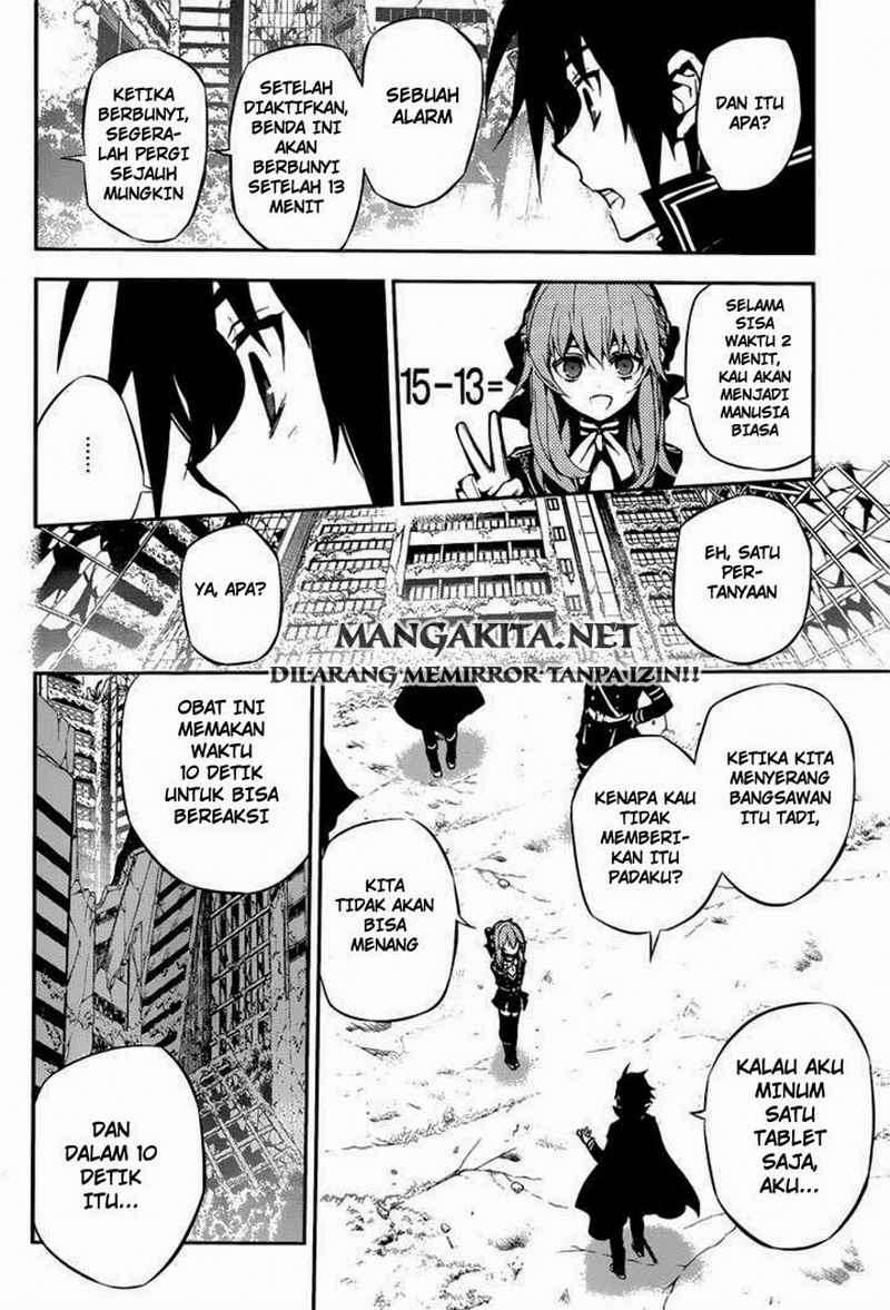 Owari no Seraph Chapter 12 Gambar 15