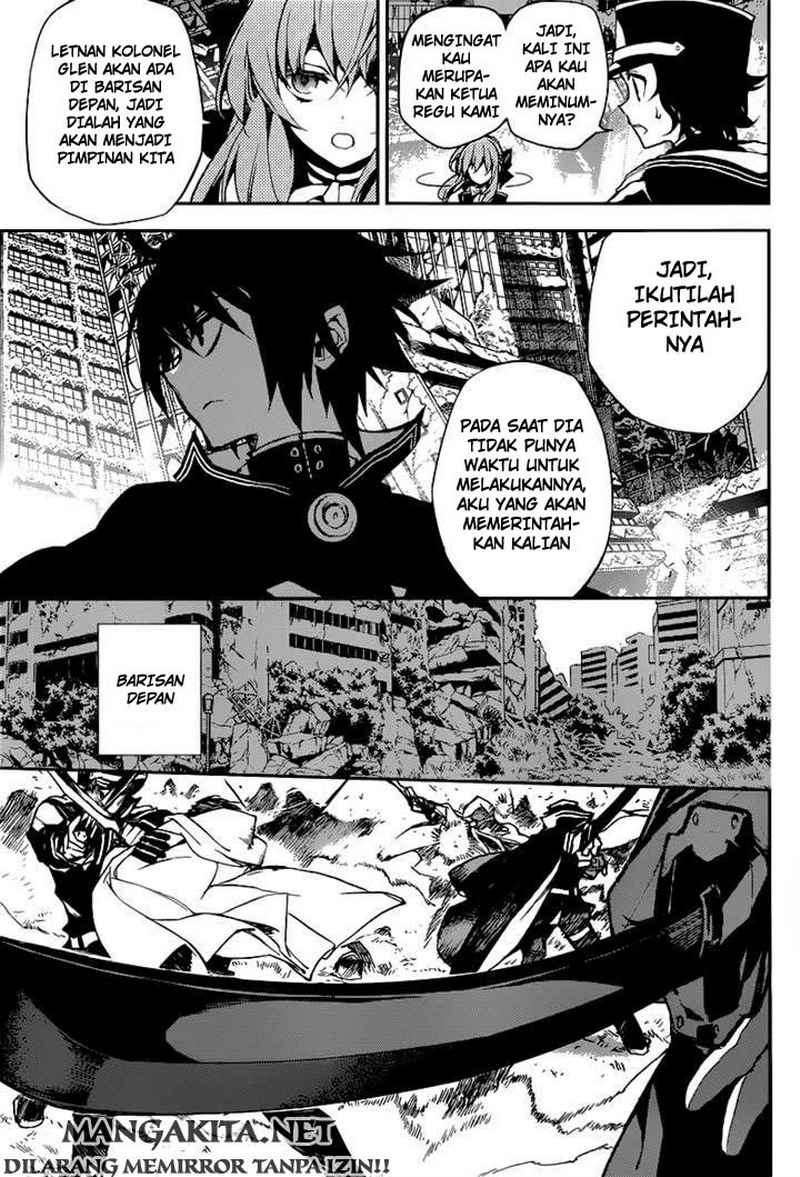 Owari no Seraph Chapter 12 Gambar 19