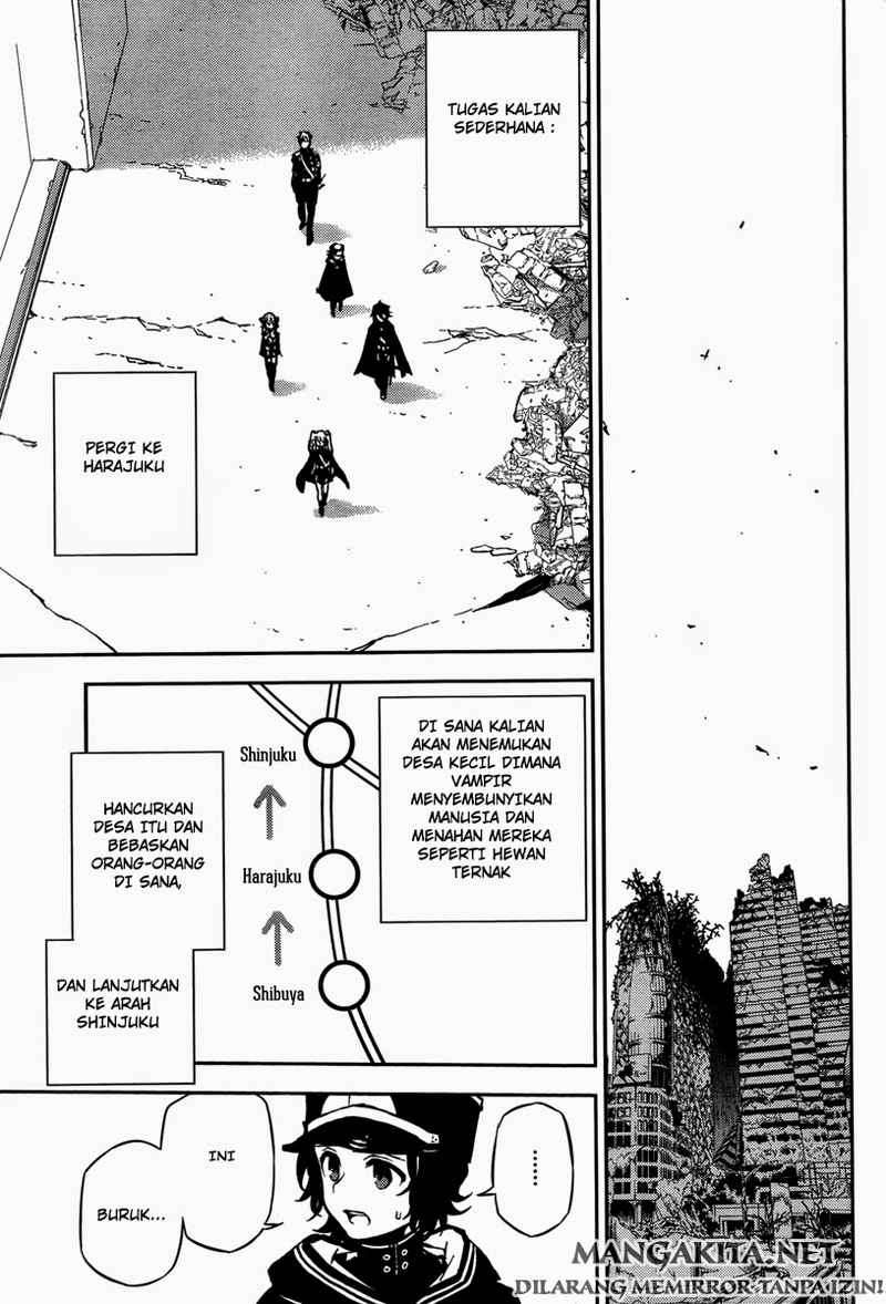 Owari no Seraph Chapter 8 Gambar 21
