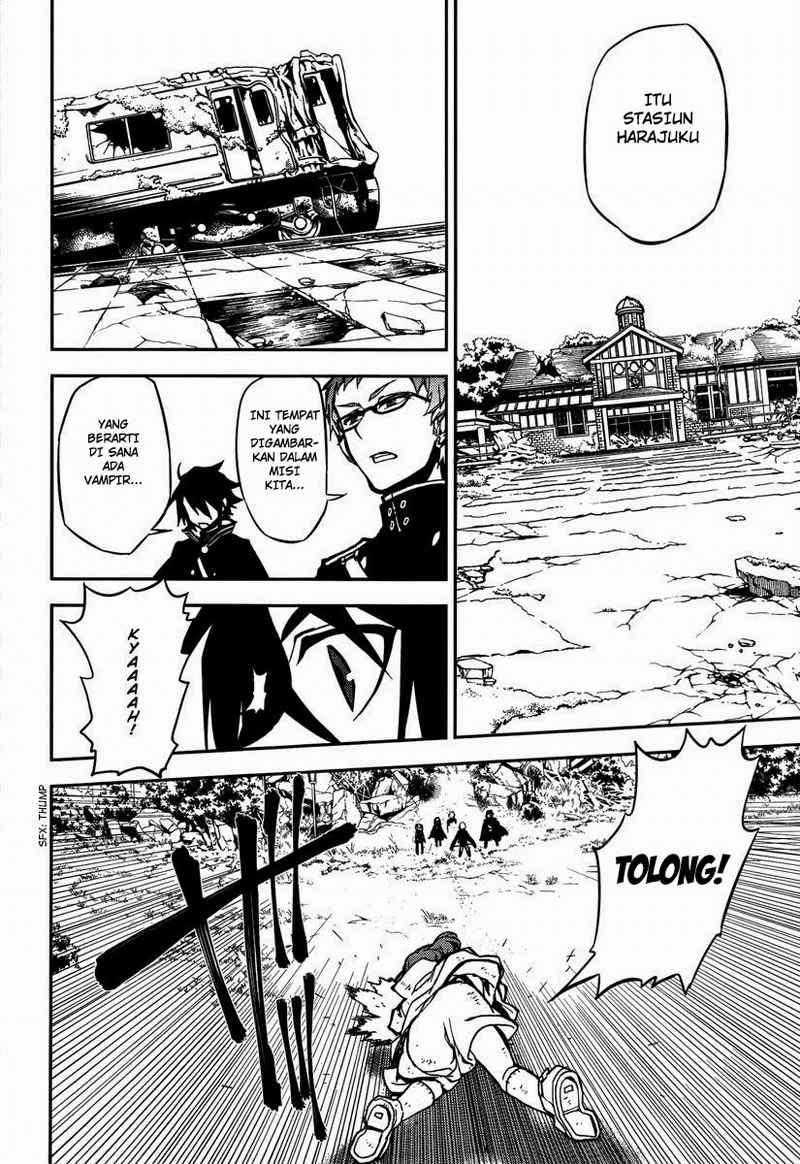 Owari no Seraph Chapter 8 Gambar 24