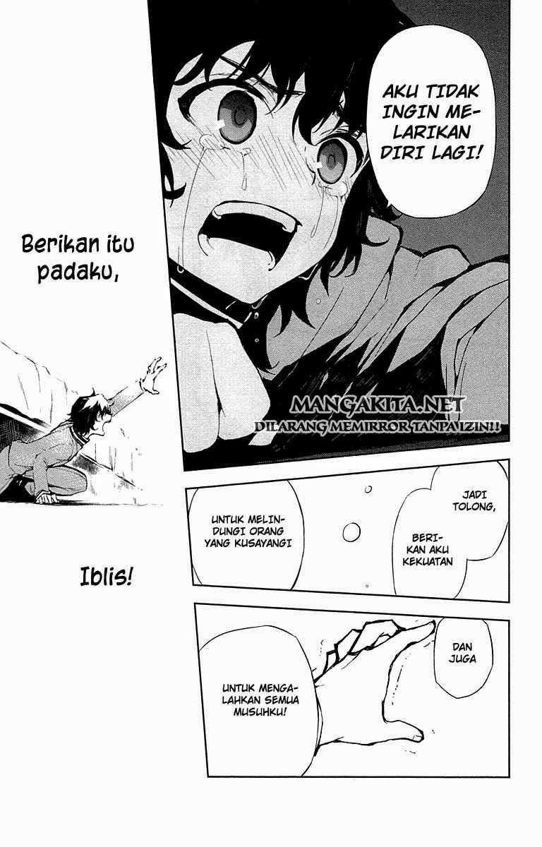 Owari no Seraph Chapter 7 Gambar 35