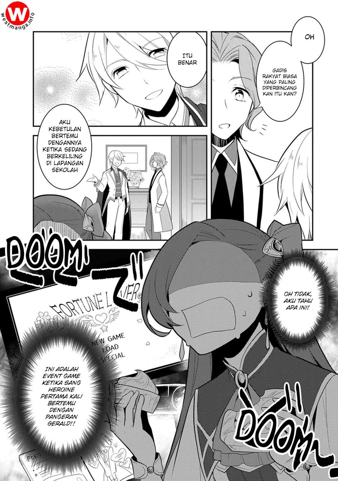 Otome Game no Hametsu Flag shika nai Akuyaku Reijou ni Tensei shite shimatta Chapter 08 Gambar 9