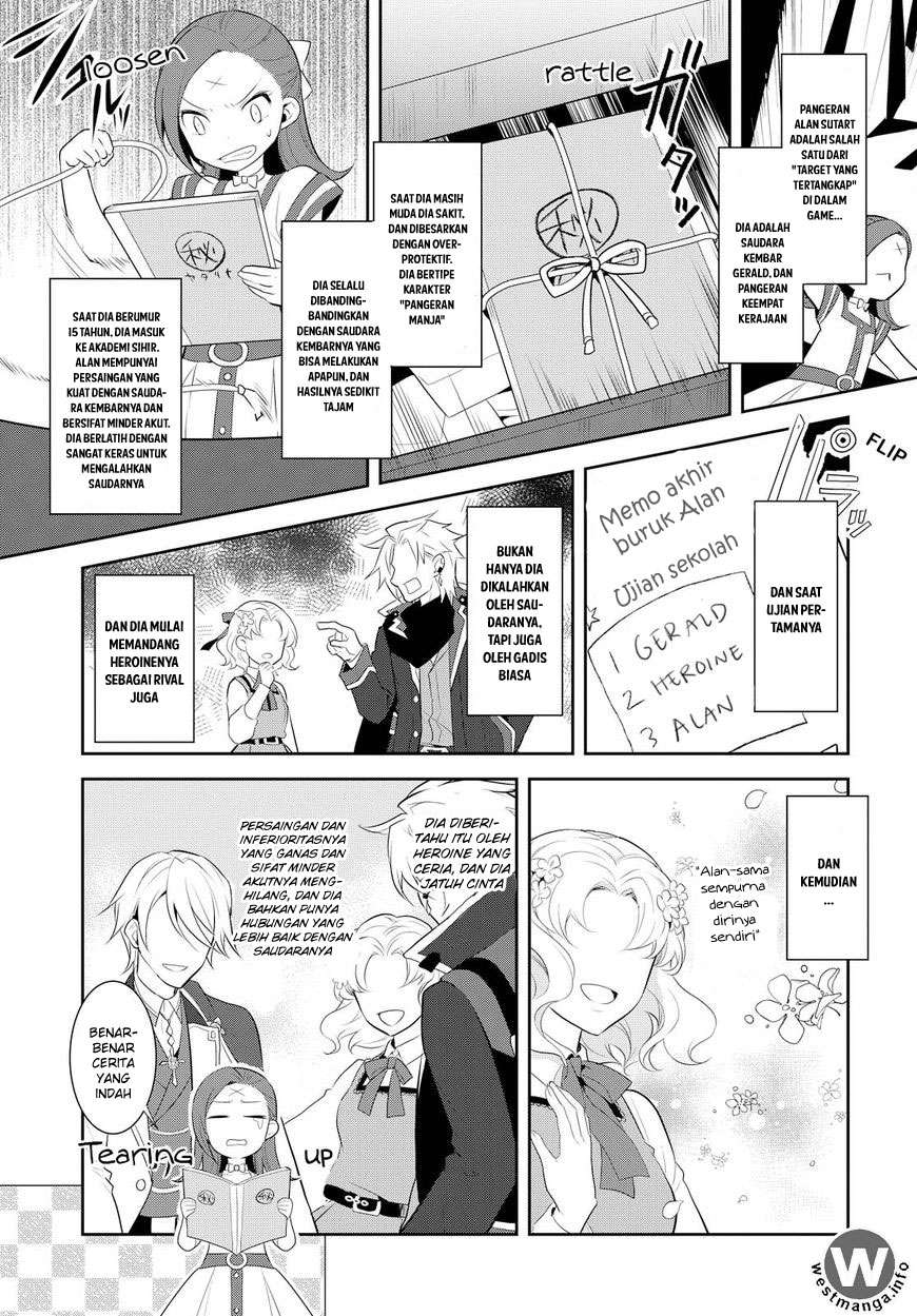 Otome Game no Hametsu Flag shika nai Akuyaku Reijou ni Tensei shite shimatta Chapter 03 Gambar 24