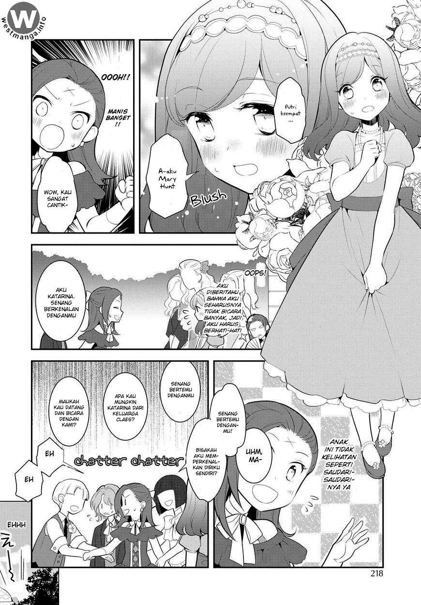 Otome Game no Hametsu Flag shika nai Akuyaku Reijou ni Tensei shite shimatta Chapter 03 Gambar 9