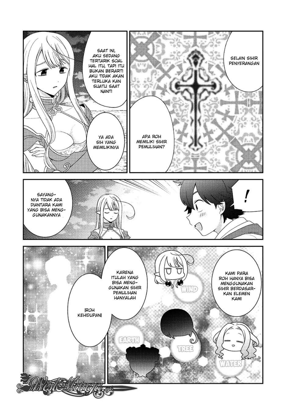 Seirei-tachi no Rakuen to Risou no Isekai Seikatsu Chapter 7 Gambar 20
