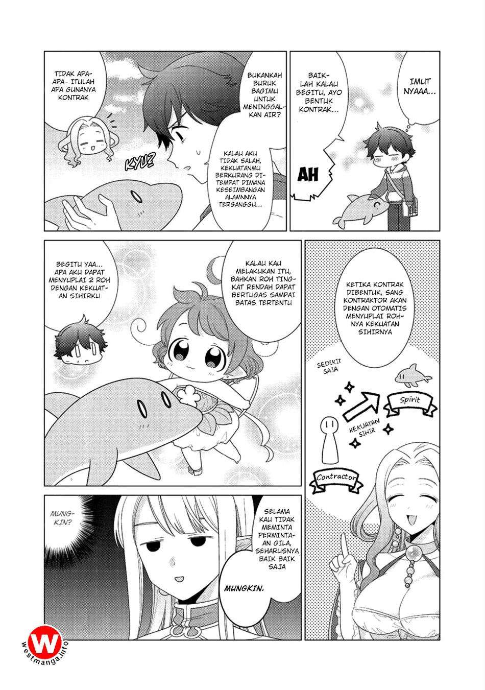 Seirei-tachi no Rakuen to Risou no Isekai Seikatsu Chapter 6 Gambar 5