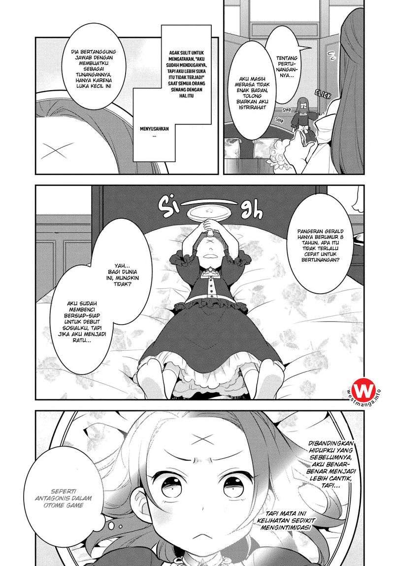 Otome Game no Hametsu Flag shika nai Akuyaku Reijou ni Tensei shite shimatta Chapter 01 Gambar 14