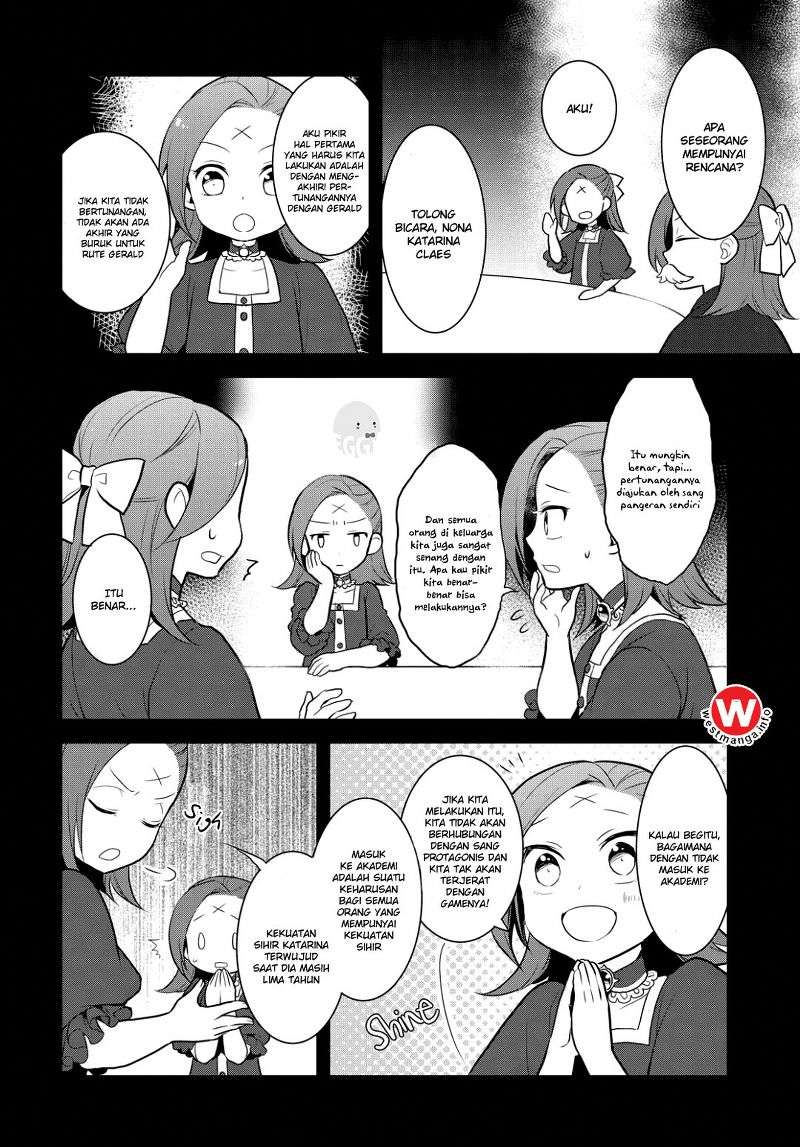Otome Game no Hametsu Flag shika nai Akuyaku Reijou ni Tensei shite shimatta Chapter 01 Gambar 25
