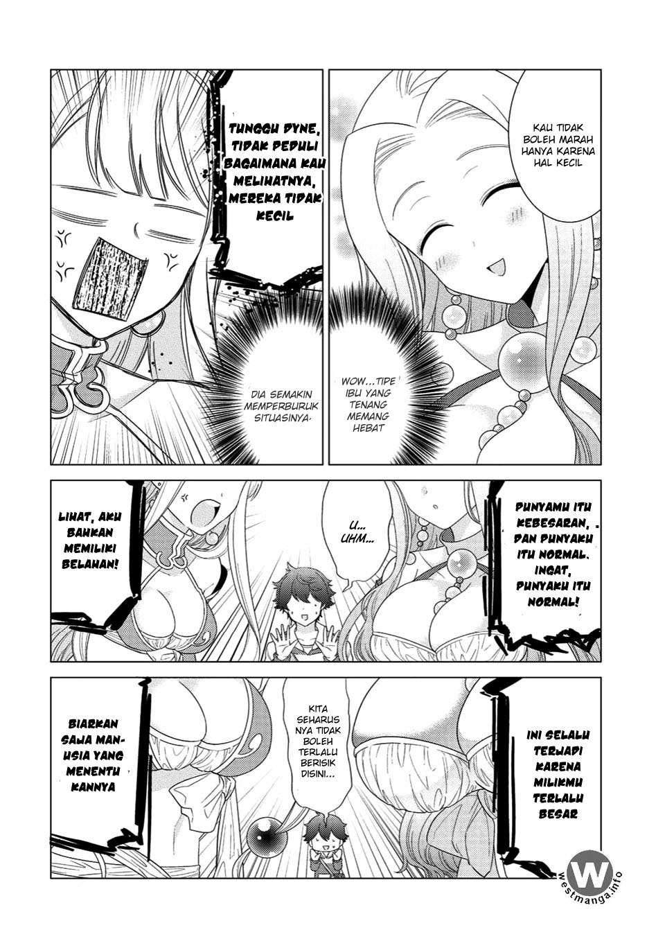 Seirei-tachi no Rakuen to Risou no Isekai Seikatsu Chapter 5 Gambar 14