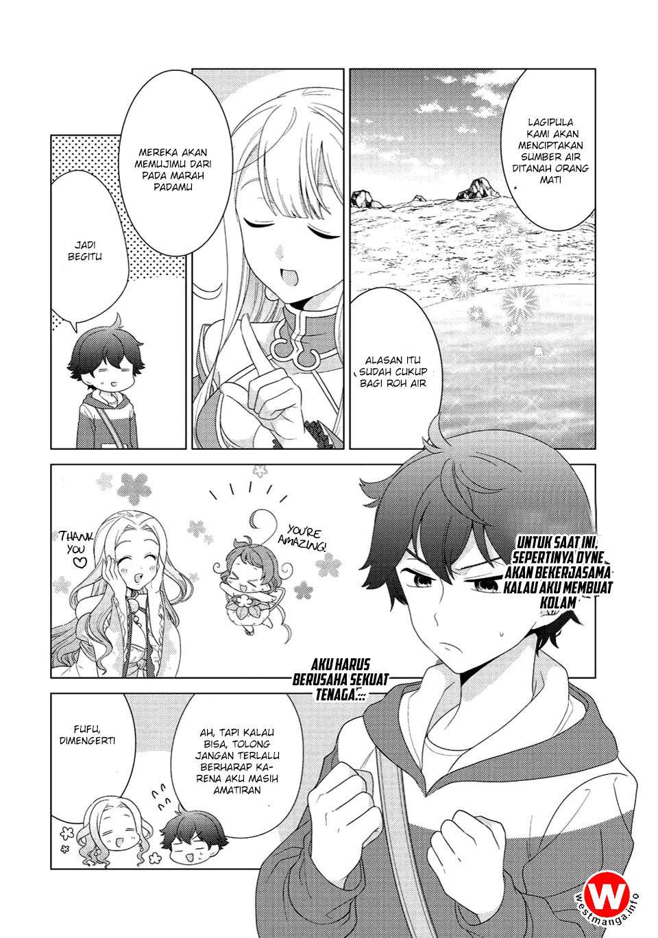 Seirei-tachi no Rakuen to Risou no Isekai Seikatsu Chapter 5 Gambar 20