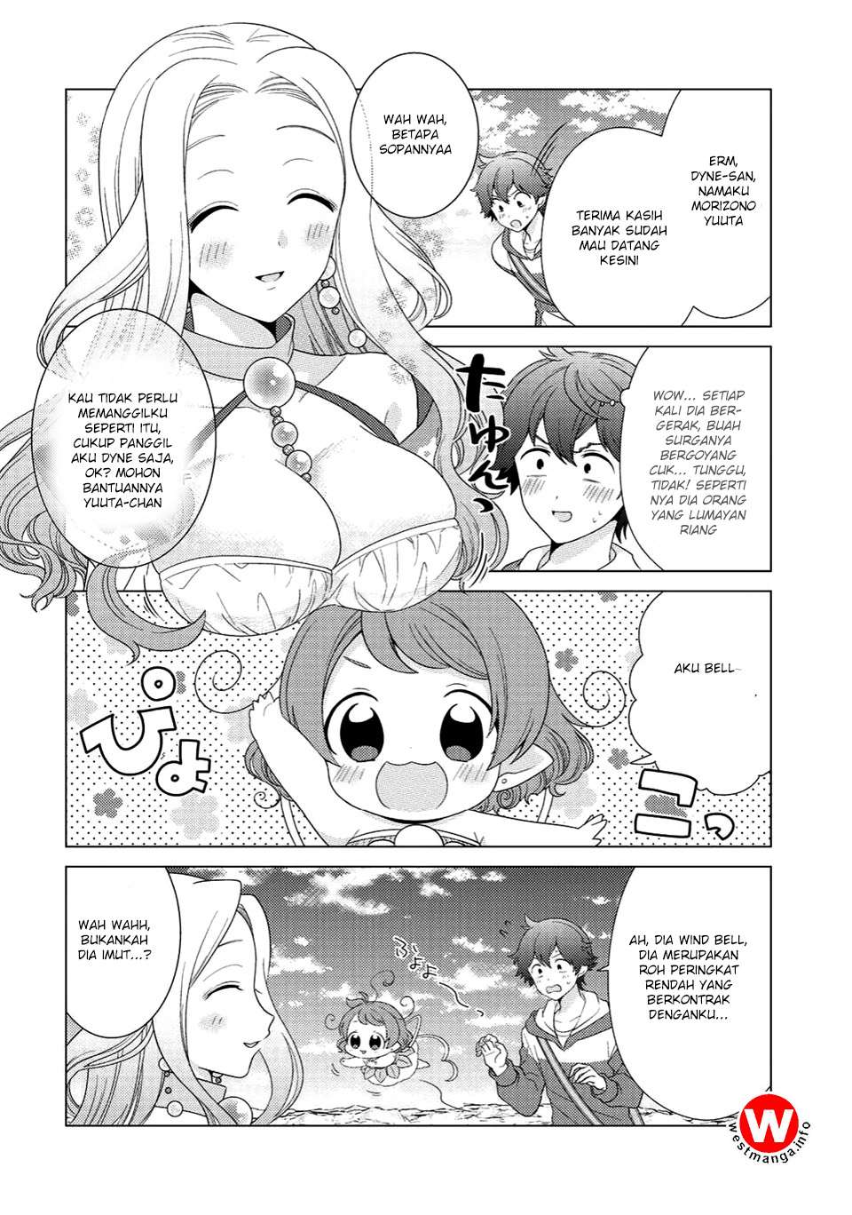 Seirei-tachi no Rakuen to Risou no Isekai Seikatsu Chapter 5 Gambar 7