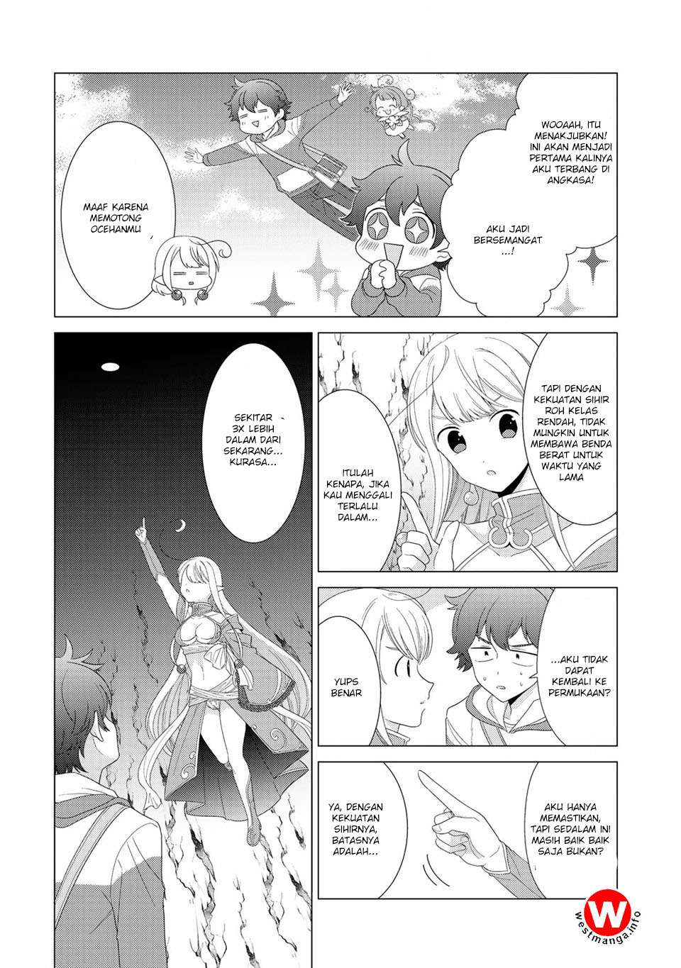 Seirei-tachi no Rakuen to Risou no Isekai Seikatsu Chapter 4 Gambar 21